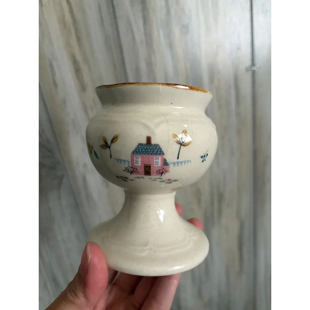 Vintage International Heartland Candle HoldersFloral Set of 2